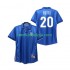 Camisola Itália Totti 20 Retro Homem Equipamento Primeiro 1998 Manga Curta